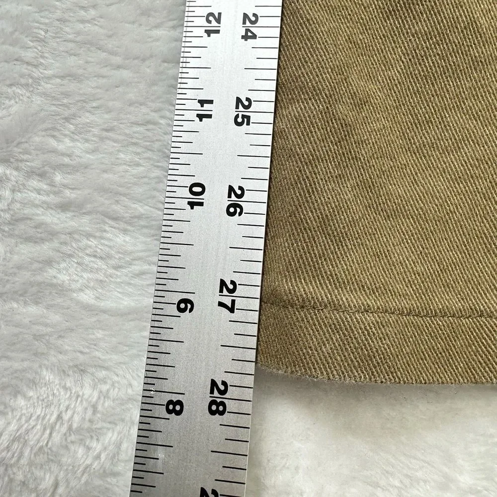 Martha Style‎ Pants Womens 26x29 Khaki Bootcut Neutral Beige Classic Flare